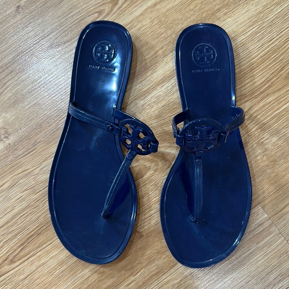 Navy blue Tory Burch sandals